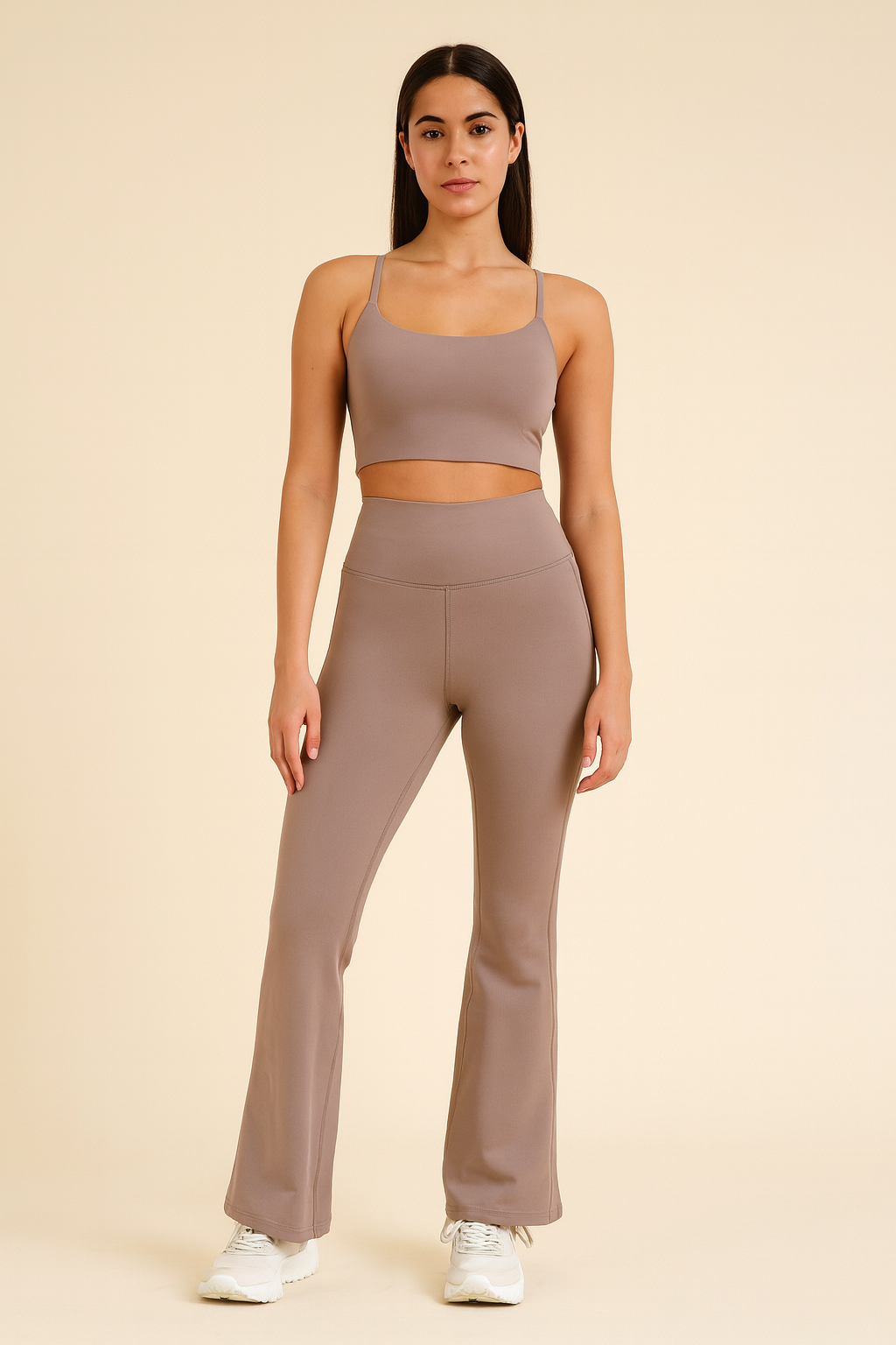 Women's High-Waist Flare Leggings