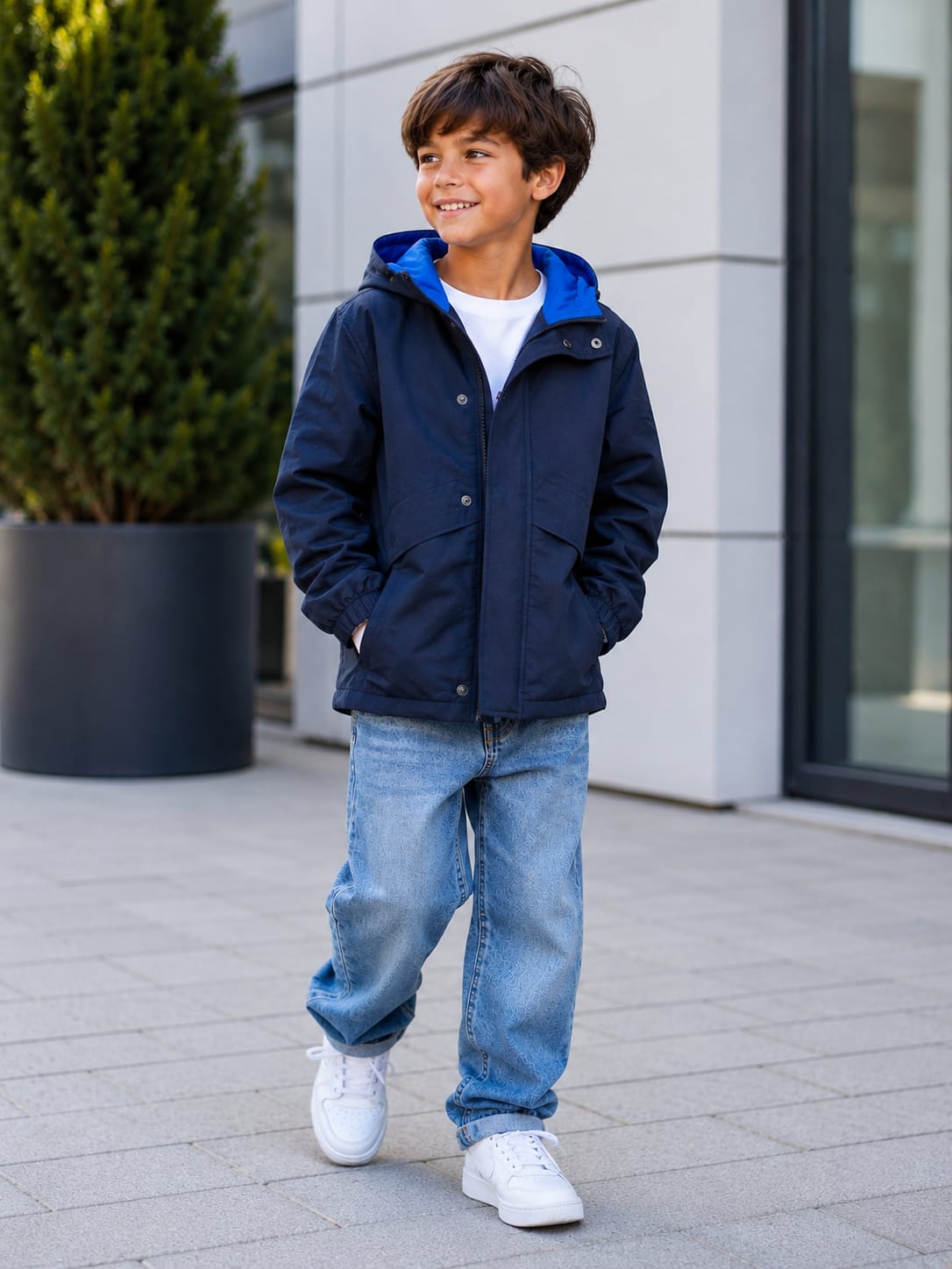 Boys' Full-Zip Hoodie Jacket