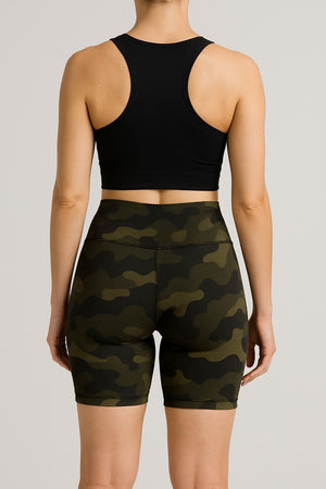 Women's Camo Bike Shorts