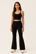 Women's High-Waist Flare Leggings