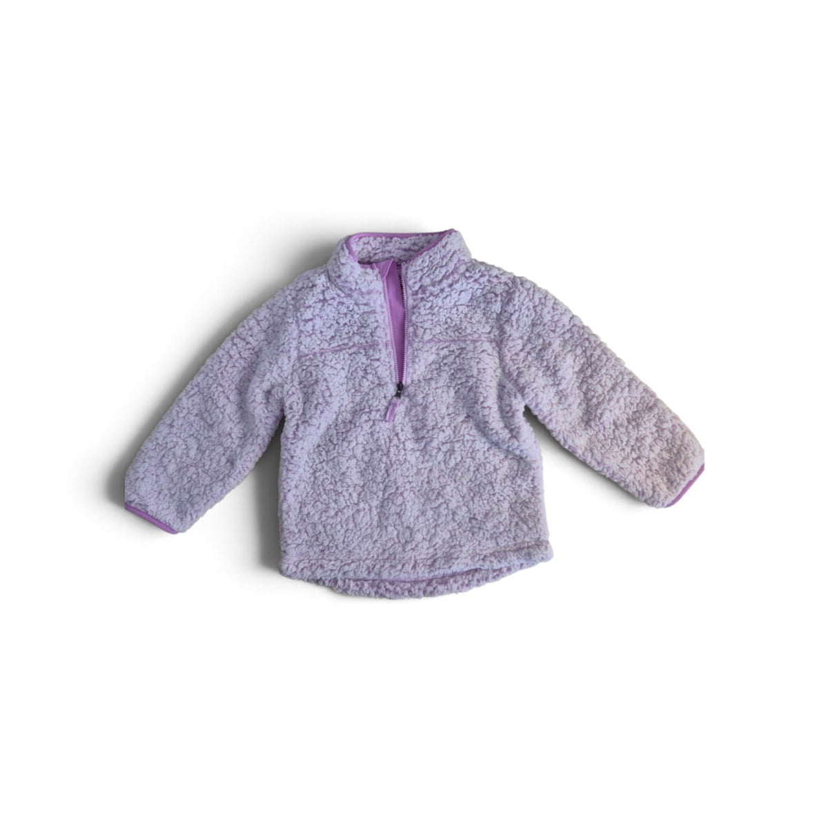 Sherpa Fleece Jacket Quarter-Zip- Member’s Mark
