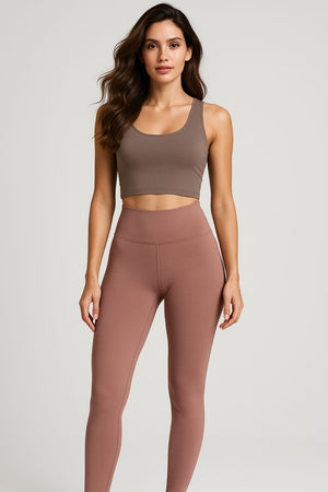 Women's Ribbed High-Waist Leggings